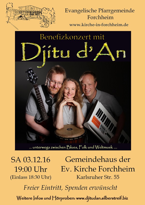 Flyer ev. Kirchengemeinde Forchheim